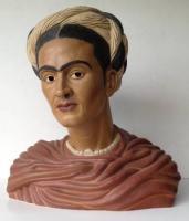 Portrait Busts - Frida Kahlo - Ceramic